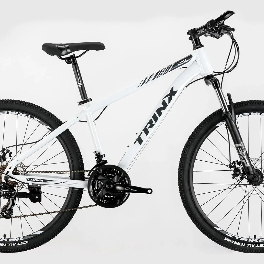 TRINX K016 26 polegadas MTB 21S aço mountain bike Shimano freio a disco OEM fábrica fabricação estoque personalizado bicicleta bicicleta