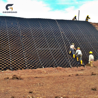 Geocelda de HDPE para Control de Erosión de Taludes y Refuerzo de Suelos 50mm-100mm Ingeniería y Antideslizante