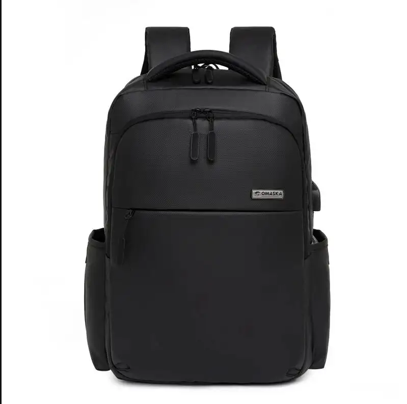 Sac à dos USB personnalisé pour ordinateur portable OMASKA 17 pouces hommes étanche Mochila