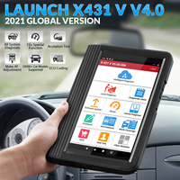 Launch-herramienta de diagnóstico automotriz OBD2, X-431 V, 2022, 8 pulgadas, PCObd, escáner X431 V V4.0, modelo 4,0