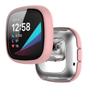 Proveedor Verificado, Funda para Reloj <span class=keywords><strong>Fitbit</strong></span> Versa 4/3, Ancho de Correa de 22 mm, Cristal Templado Esmerilado Sensn1/2, Protector de PC Todo en Uno - Product Image 6