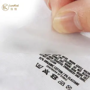 Stampa Logo del marchio personalizzato camicia sportiva costumi da bagno indumento pressa a caldo su etichetta adesiva a trasferimento termico senza tag per abbigliamento t-Shirt