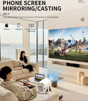 Portable Mini HD LED LCD Vidéo Projecteur OEM ODM Android 11 Home Cinéma Projecteur avec BT5.2 Stéréo Caractéristiques Usine Directe