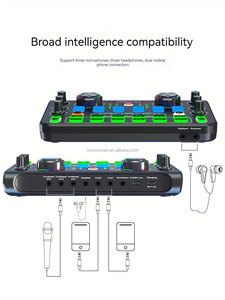 <span class=keywords><strong>La</strong></span> version anglaise X60L de <span class=keywords><strong>la</strong></span> carte son de chant de bureau compacte Types de console de mixage de mélangeur de langue peut être utilisée comme tout noir - Product Image 6