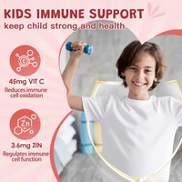 OEM Private Label Gommes Probiotiques pour Enfants 5 Milliards UFC Prébiotiques Vitamine C Zinc Digestion Immunité 90 Pièces
