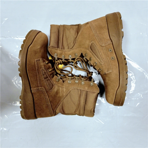 Bottes en daim marron vert TSB21-4 DMS, chaussures en cuir de vache, bottes de désert kaki coyote - Product Image 6