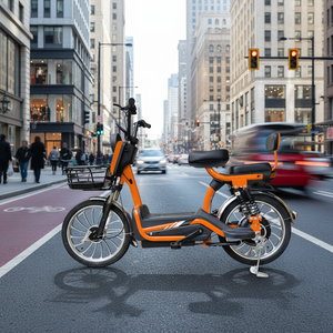 Bicicleta Urbana Familiar - Bicicleta Eléctrica de Alta Velocidad para Larga Distancia con Motor sin Escobillas de 3 Velocidades y Tecnología de Sensor Digital - Product Image 6