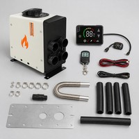 Chauffage au diesel FOYIN 12V/24V universel pour voiture, camion, camping-car, fourgonnette, rénovation/mise à niveau, télécommande numérique LCD, garantie 1 an