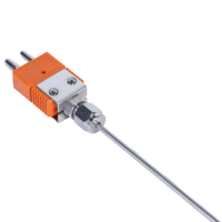 Armored Thermocouple Heavy Duty Long Life Metal Processing Mineral Insulated for Low Temperature Steel Mill Furnace