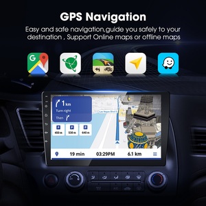 Nhịp điệu ai QLED cảm ứng Android đài phát thanh Xe GPS <span class=keywords><strong>FM</strong></span> <span class=keywords><strong>AM</strong></span> BT xách tay 7 9 10 inch bảng điều khiển đơn vị 1 năm - Product Image 2