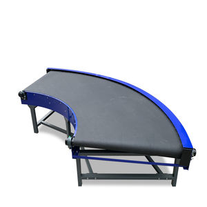 90 מעלות 180 להפוך שולחן עקומת שולחן pvc מעוקל pvc להפוך חגורת מסוע קו ייצור מסוע מערכת - Product Image 4