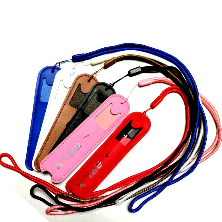 Китайская фабрика, оптовая продажа, аксессуары для электронных сигарет, защитный чехол для ручки из искусственной кожи, шнурок для комплекта системы relx pod