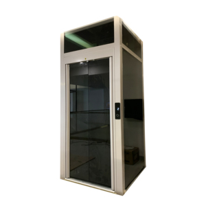 Ascenseur de luxe et supérieur avec miroir doré en acier inoxydable pour ascenseur panoramique - Product Image 3