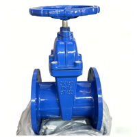 Vanne à opercule à bride en fonte Langqiao Z45X-16Q DN50-DN1200 (5"-16") pour eau, à commande manuelle, norme DIN, support ODM/OEM/OBM