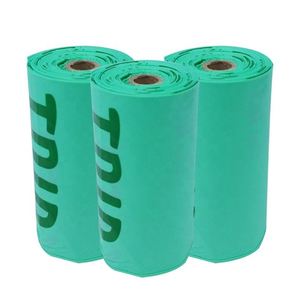 Custom Eco-Friendly Dog Poo <b>Bags</b> Multiple Sizes and Colors Biodegradable Cornstarch <b>Compostable</b> Plastic Waste Poop <b>Bags</b> - Product Image 4