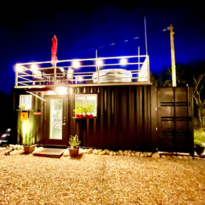 Casa Contenedor Plegable de Lujo Prefabricada EcoSmart de 20 pies, Impermeable, Multifuncional, Resistente a Terremotos de Grado 8, para Exteriores - Product Image 1