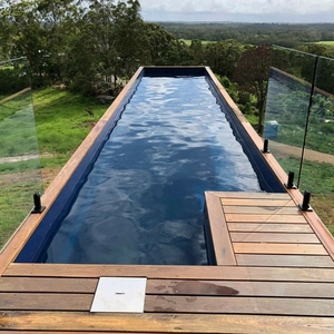 Precio de fábrica <span class=keywords><strong>6X3</strong></span> Azulejo transparente Roble Thetford Casa de 7 dormitorios con contenedor de Reino Unido <span class=keywords><strong>Piscina</strong></span> - Product Image 5