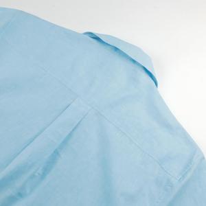 <span class=keywords><strong>Chemise</strong></span> en <span class=keywords><strong>lin</strong></span> <span class=keywords><strong>bleu</strong></span> <span class=keywords><strong>ciel</strong></span> décontractée élégante à manches courtes pour <span class=keywords><strong>homme</strong></span> - Product Image 4