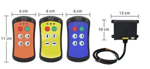 A400 Orange 4 Buttons Mini Controller Industrial Wireless Remote Control Switch For Car Tail Lift