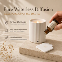 Diffuseur d'arômes sans flamme pour bougies, machine à parfum aux huiles essentielles avec ventilateur turbo, rechargeable, emballage personnalisé en usine, vente en gros