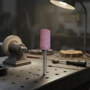 Disco de Pulir Cilíndrico de Cerámica 16x40 mm con Vástago de 6 mm para Pulido de Metales - Product Image 3