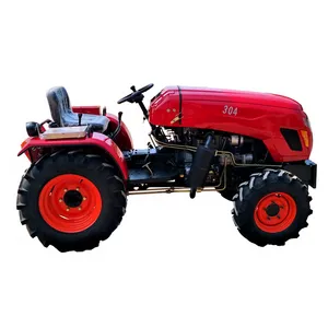 Çiftlik çalışması için 25hp mini çiftlik traktörü çin tarım 4WD sera kral traktör