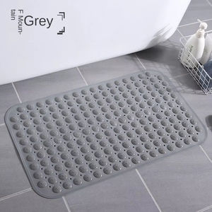 Alfombrilla de Baño de PVC Impermeable al por Mayor con Ventosas Antideslizantes para Ducha y Bañera - Product Image 2
