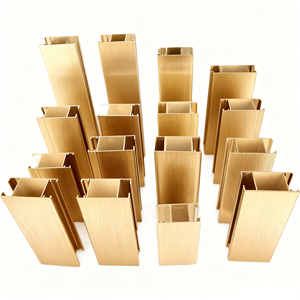 <span class=keywords><strong>Profil</strong></span>és en aluminium Fengmei résistants aux intempéries avec garantie de 20 ans, revêtement effet bois, série 6000, <span class=keywords><strong>angle</strong></span> T3-T8, tempérage et <span class=keywords><strong>d</strong></span>écoupe - Product Image 5