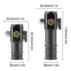 <span class=keywords><strong>Torcia</strong></span> LED Multifunzione per Emergenze Auto con Rompivetro, Tagliacinture, Base Magnetica, Ricaricabile USB, <span class=keywords><strong>Torcia</strong></span> <span class=keywords><strong>Tattica</strong></span> - Product Image 2