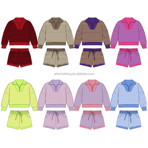 Ensembles Assortis Famille en Tissu Respirant Sweat-shirt à Col Zippé pour Activités de Plein Air Faible MOQ Livraison Rapide Conforme aux Normes Américaines - Product Image 4