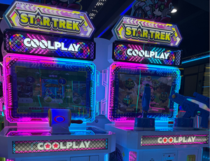 Máquina de Juegos de Arcade de Disparos con Monedas para Niños, con Simulador de Video y Pistola, de Star Trek - Product Image 6