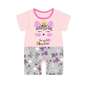 2022 Summer Newborn Baby's Clothes 3-24M boys and girls Body suit Foreign Pure organic cotton Romper caluby brand