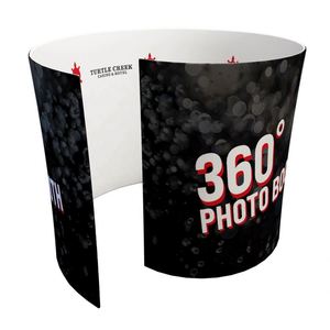 Cabina de Fotos Portátil con Logotipo Personalizado, Estructura de Tela Tensada para Ferias Comerciales, Fondo para Fotos de 360 Grados - Product Image 4