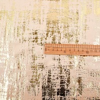 Tissu en velours tricoté 100% polyester auto-adhésif pas cher avec motif jacquard uni pour ameublement