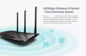 Enrutador WR940N Firmware inglés 450Mbps Desbloqueo inalámbrico <span class=keywords><strong>WR841N</strong></span> 2,4G Enrutador WIFI 300Mbps 5dbi antena Tenda F3 - Product Image 3