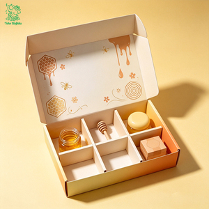 Boîte d'expédition en carton renforcé robuste pour la <span class=keywords><strong>livraison</strong></span> en vrac de pots de miel et de contenants en verre - Product Image 2