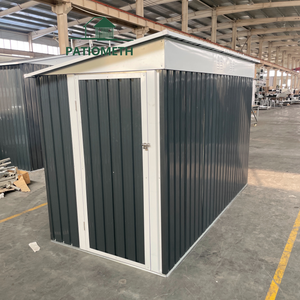 Caseta de Jardín Resistente a la Oxidación de 4x9 Pies, Caseta de Metal Galvanizado de Alta Resistencia, Caseta de Almacenamiento Exterior para Patio, Jardín y Organizador de Herramientas - Product Image 2