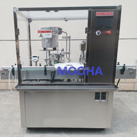 Machine automatique de remplissage, bouchage, capsulage et étiquetage de flacons en verre pour liquides, haute précision, haute productivité, pour boissons et produits chimiques