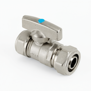 Vanne à boisseau sphérique hydraulique en acier inoxydable à passage plein, robuste, pour système hydraulique - Product Image 1