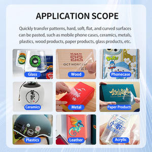 أفلام طباعة Goosam عالمية قوية اللصق بتقنية UV DTF PET للطباعة على الأفلام بعرض 30 سم و60 سم وطول 328 قدم - Product Image 4