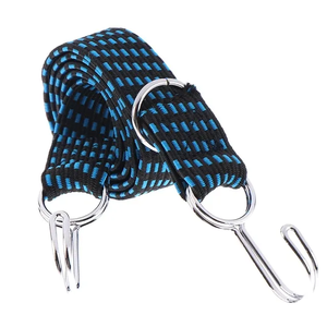 <span class=keywords><strong>Corde</strong></span> à bagages en caoutchouc élastique de longueur de réglage de haute qualité avec cordons élastiques à crochets - Product Image 2