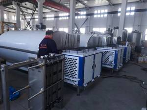Réfrigérateur horizontal pour boissons et lait, à refroidissement rapide, certifié CE, pour le refroidissement et le stockage du lait - Product Image 2