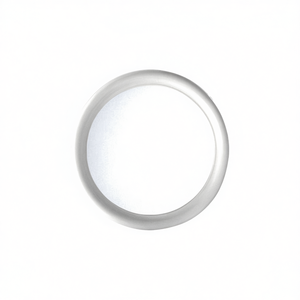 Espejo Redondo Serie Imma Blanco de 50 cm de Diámetro para Baño - Product Image 3