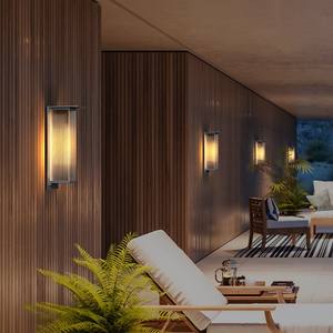 Lumind Applique Murale Extérieure Étanche <span class=keywords><strong>Terrasse</strong></span> Extérieure Porte d'Hôtel Pilier Mural Extérieur Applique Murale Moderne pour Cour - Product Image 4