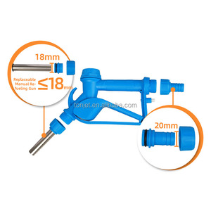 Buse d'arrosage de jardin commerciale pour champs, corps robuste, bec en acier inoxydable de 19 mm, raccord de tuyau de 3/4 pouces pour eau et engrais liquide - Product Image 3