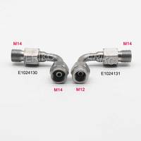Conector de Inyección de Combustible ERIKC E1024130, Conector de Inyector Common Rail para Banco de Pruebas E1024131 M14 M12