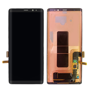 New arrivfashiontouch Màn hình Digitizer hiển thị lắp ráp <span class=keywords><strong>bezel</strong></span> 6.3 trong các phụ kiện thâm quyến đen đối với Samsung Note 8 sửa chữa một phần - Product Image 6
