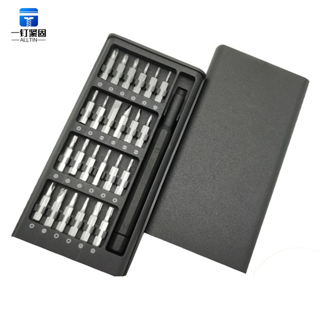 Alloy Steel Mini Precision Screwdriver Set Matte Finish Metric Bits for Electronic Repair DIY Custom OEM Tool Kit