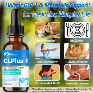 Integratore di gocce liquide Biokom con berberina HCl, <span class=keywords><strong>EGCG</strong></span>, Ceylon cannella, eriocitrina e curcumina per la salute dell'intestino metabolico - Product Image 4