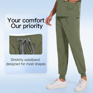 Conjunto <span class=keywords><strong>de</strong></span> Uniformes Médicos Personalizados con Logotipo 42122, Manga Corta, Secado Rápido y Transpirable, Uniformes para Clínicas Dentales para Higienistas y Dentistas - Product Image 6